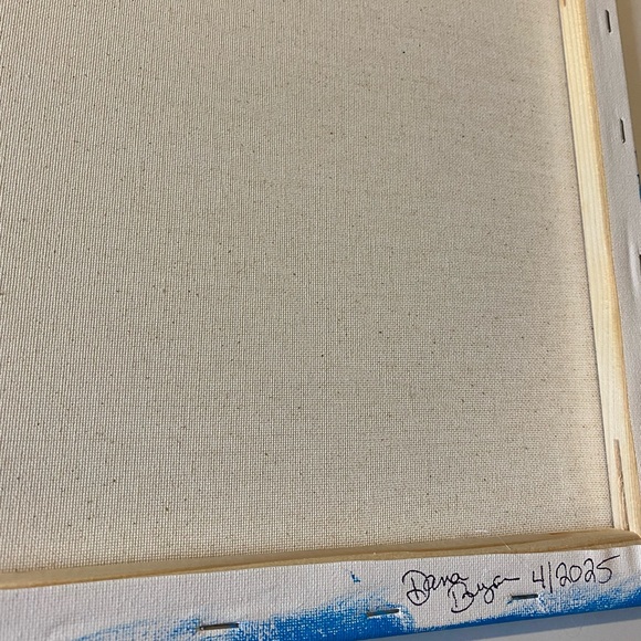 Under the Sea Original Fish Painting 16” x 12” Handmade Home Decor Art - Picture 6 of 12